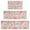 Pioneer Flower Floral-1, variant on Pioneer Flower Floral Print Pattern Kitchen Rugs Sets Of 3,Kitchen Runner Rugs Non Skid Washable,Decorative Kitchen Floor Mats for Kitchen,Sink,Laundry,17"x30" 17"x47" 17"x59"