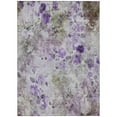 thumbnail image 2 of Addison Rugs Chantille Indoor/Outdoor Transitional Floral Purple Washable Rectangle Rug, 2'6" x 3'10", 2 of 6
