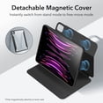 thumbnail image 3 of Funda ESR para iPad Pro 12.9 (2022/2021) con soporte para lápices, color negro, 3 of 8