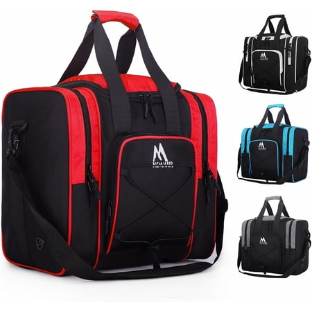Bowling Ball Bag for Single Ball Bowling Tote with Padded Holder Fits Shoes up to Men s Size 14 Carry Bag for Bowling Accessories