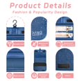 thumbnail image 3 of Neceser YEMEDA Travel impermeable con gancho, 1 L, color azul marino, 3 of 6