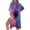 Purple-Cat Leaf, variant on SCRAWLGOD Cat Leaf Print Long Kimono Swimsuit Cover Up Lightweight Quick Dry Swimsuit Coverup Casual Loose Bathing Suit Cover Up for Women