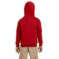 thumbnail image 2 of Gildan Heavy Blend Full Zip Hooded Sweatshirt (G186B) Red, S, 2 of 2