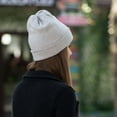 thumbnail image 5 of Dyfzdhu Men Women Autumn Winter Fashion Warm Pullover Hat Wool Knitted Gray, 5 of 7