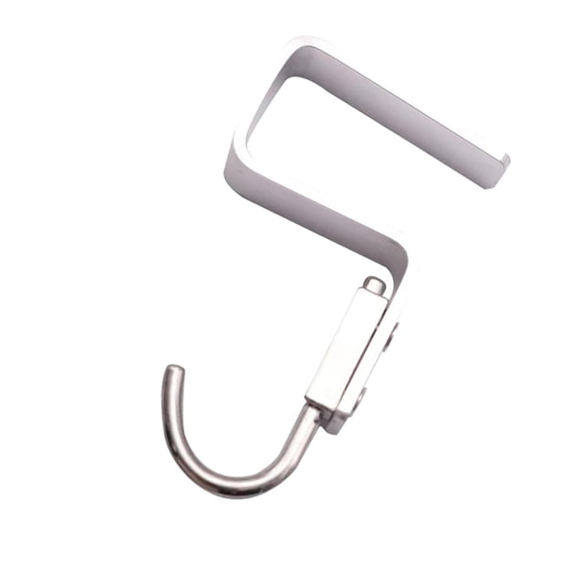 Gancho para escritorio de computadora de oficina, gancho para mochila, gancho de aluminio para bolso, soporte para colgar bolsos, mesa 2cm