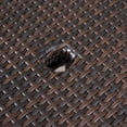 thumbnail image 4 of Caico Wicker Round Dining Table, Brown, 4 of 7