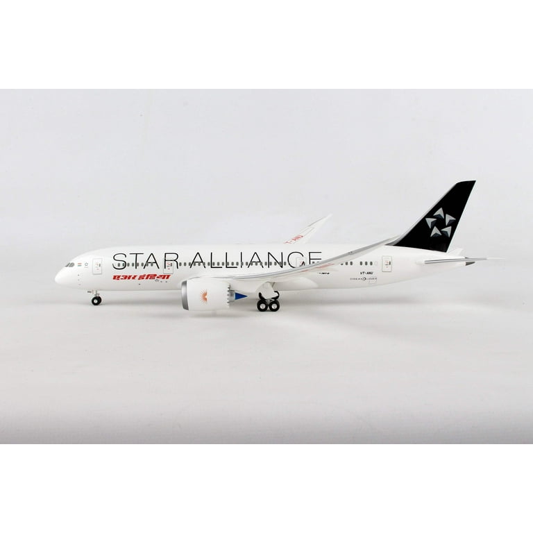 hogan 1/200 B787-8 エアインディア HOGAN AIR INDIA 787-8 1/200 W/GEAR NO STAND STAR ALLIANCE