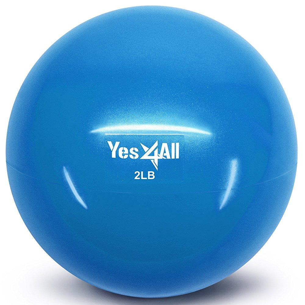 Yes4All 10 Lb. Slam Ball/Fitness Exercise Ball for CrossFit 
