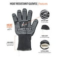 thumbnail image 2 of BBQ Butler Heat Resistant Grill Gloves - Oven/Smoking/BBQ - 1 glove, 2 of 8