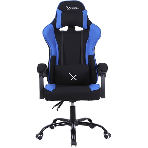 Silla Gamer Stylos  XZEAL XZ20 Ergonomica Reclinable Reforzada Azul