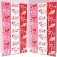 thumbnail image 3 of 1PC Curtains Backdrop Valentines Party Decorations, Red Pink Silver Valentines Day Backdrop, Valentine Photo Backdrops Decor Wedding Party Decor, 3 of 5