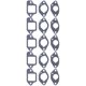 thumbnail image 2 of 15Pcs Carburetor Gaskets Replacement for Honda GCV160 GCV135 HRB216 HRS216 HRT216 HRZ216, 2 of 5