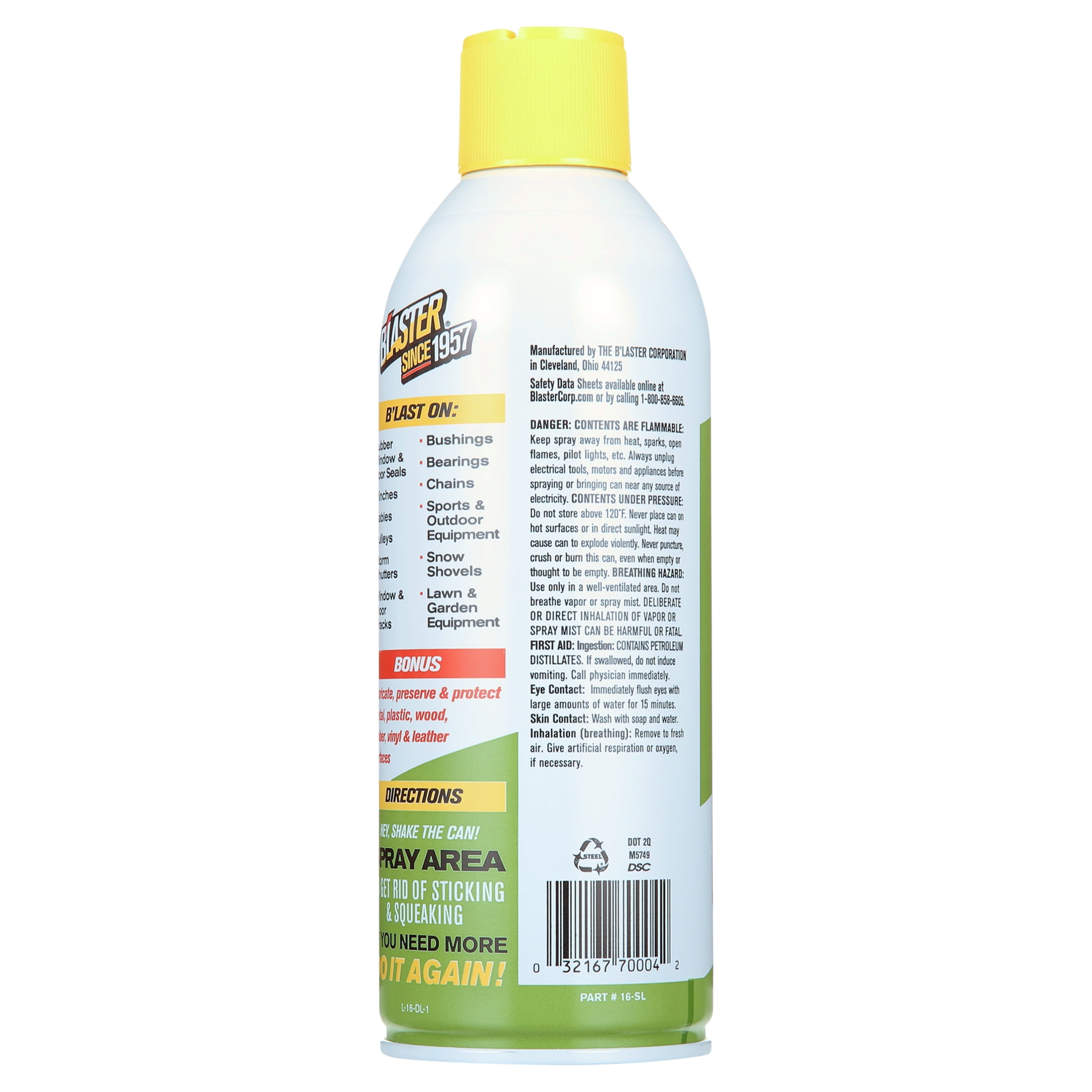 Blaster Silicone Lubricant 11 oz
