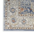 thumbnail image 4 of Nicole Curtis Series 4 2' x 3' Light Blue Grey Vintage Indoor Rug, 4 of 7