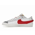 thumbnail image 2 of Nike Men's Blazer Low 77 Jumbo White Photon Dust Light Smoke Grey University Red Shoes, from StockX, 2 of 5