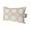 White,Beige, variant on Summer Marine Life Outdoor Pillows for Chaise Lounge Chair Waterproof Lumbar Pillows with Insert&Adjustable Strap Beach Headrest Pillow Nautical Coastal Sand Dollars Retro Blue Pool Pillow 11"x16"