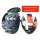 thumbnail image 2 of Mochila impermeable para motocicleta Vislone, bolsa trasera expandible hasta 28L con correas ajustables, ideal para cascos y accesorios - Hecha en tela Oxford 1680D resistente, color negro/gris, 2 of 6