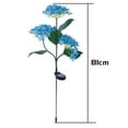 thumbnail image 3 of 2x Solar Lights Outdoor Decorative Hydrangea Garden LED Waterproof Flowers, 3 of 14