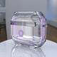 thumbnail image 4 of EeaseMX Protector de auriculares inalámbricos de TPU transparente, funda protectora completa, compatible con AirPods Pro 3 (morado), 4 of 7