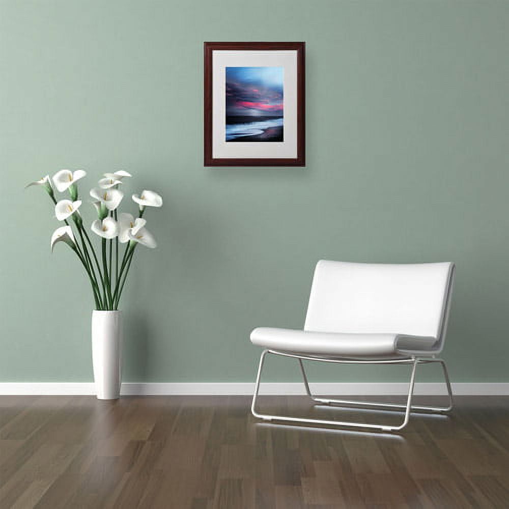 Trademark Fine Art "Salt Water Sound" Canvas Art by Philippe Sainte-Laudy, Wood Frame