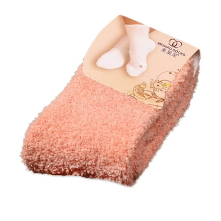 

Womens down Socks Floor Women Warm Soft Winter Home Color Socks Bed Girls Socks