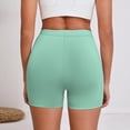 thumbnail image 7 of UVEASISHA Women's Biker Shorts with Pockets High-Waisted Butt Lifting Stretchy Leggings Breathable Lightweight Athletic Pants Green XXL, 7 of 7