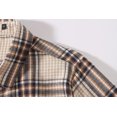 thumbnail image 6 of SSLR Flannel Shirts for Women Long Sleeve Button Down Shirts Plaid Lightweight Casual, 6 of 8