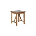 thumbnail image 1 of Linon Faye Table d'Appoint en Bois Rustique Marron, 1 of 9