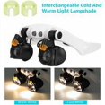 thumbnail image 3 of Stirnbandlupe mit LED-Licht, Multifunktions-LED-Kopfhalter mit 21 Kombinationslupen mit austauschbarer Linse HIASDFLS, 3 of 5