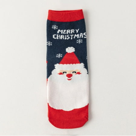 

6 pair Womens Christmas Stockings To Keep Warm Sock Lightweight Cotton Socks Color Random