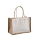 thumbnail image 1 of Ounissouiy Capacidad grande de las bolsas de asas del yute para los bolsos del regalo del totalizador de los bolsos de compras de comestibles Almacenamiento y organización del hogar Tamaño (12*23*16), 1 of 6