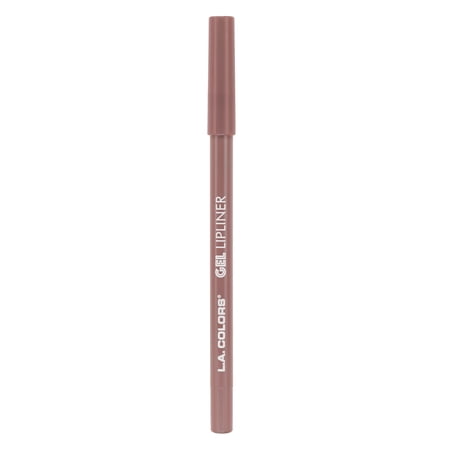 L.A. COLORS Long-lasting Smooth Creamy Matte Glide-on Gel Lipliner, Nude, 0.05 oz