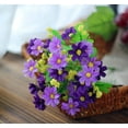 thumbnail image 2 of YOLOKE Artificial Daisy Flower Bouquet - Versatile Indoor and Outdoor Decorative Craft for Weddings, Home, and Office, 2 of 2