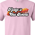 thumbnail image 4 of Inktastic Kickin' It Old School with Weathered Retro Stripe T-Shirt, 4 of 5