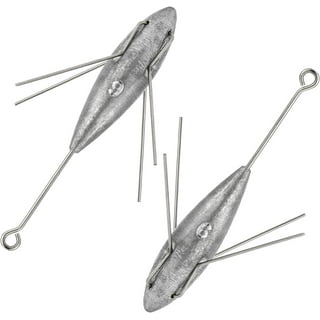 LKL 10pcs Lead Fishing Sinkers 8-Word Double Loop 360° Rotation  up and Down Copper Fishing Weight Sinker for Saltwater Freshwater, Fishing  Gear Tackle (Size : 1.0) : Sports & Outdoors
