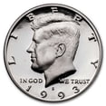 thumbnail image 2 of 1993-S Kennedy Half Dollar 20-Coin Roll Proof, 2 of 3
