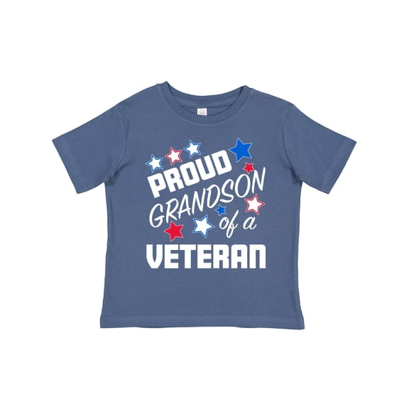 Inktastic Proud Grandson of a Veteran- Veterans Day Boys Toddler T-Shirt