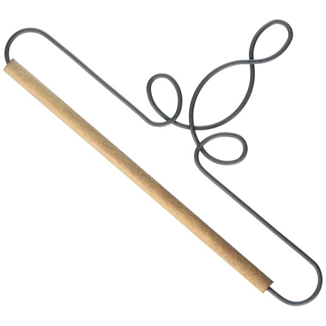 Soporte para reliquias Ackfeld con revestimiento en polvo, 20 cm, gris