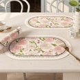 thumbnail image 6 of Luxury Premium Placemats, Oval Western Style, Oil-proof, Waterproof, Heat-Resistant for Dining Tables, 6 of 6