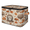 Multicolor 4, variant on ADECORIVY Hawaiian Pineapple Storage Bin with Zipper Lid, Fabric Storage Baskets Boxes with Handles, Decorative Clothes Organizer Containers for Shelves, Wardrobe, Closet