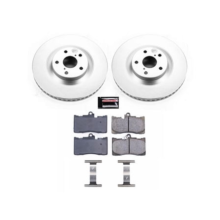 Front Brake Pad and Rotor Kit - Compatible with 2011 - 2013 IS350 2012