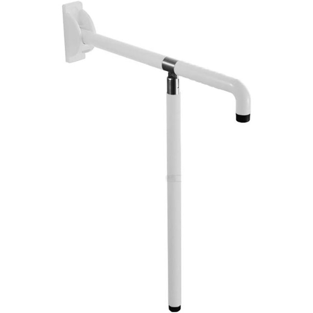 Grab Bars Handle Safety Support Hand Rails, Toilet Grab Bars with Legs T-shaped Nylon Handrail, Bathroom Stainless Steel Shower Living Assist Support Handle, Safety Anti-slip Rust Railing Guard Frame
