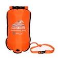 thumbnail image 2 of koolsoo Swim Buoy Float Double Airbag Floating Swim Bag for Kayaking Boating Rafting Orange, 2 of 9