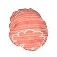 thumbnail image 2 of YFYANG Women's Double Waterproof Shower Cap, Pink Line Cloud Graffiti Reusable Hair Cap for All Hair Styles and Head Sizes, 2 of 9