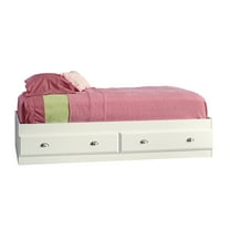 Sauder Shoal Creek Twin Mates Bed, Soft White Finish