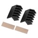 thumbnail image 1 of unids/lote cinco ranuras Cable de plástico divisor Cable Clips organizador titular cables fijador negro, 1 of 5