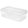 thumbnail image 4 of Sterilite Plastic Large FlipTop Container, Clear, Adult, 4 of 4