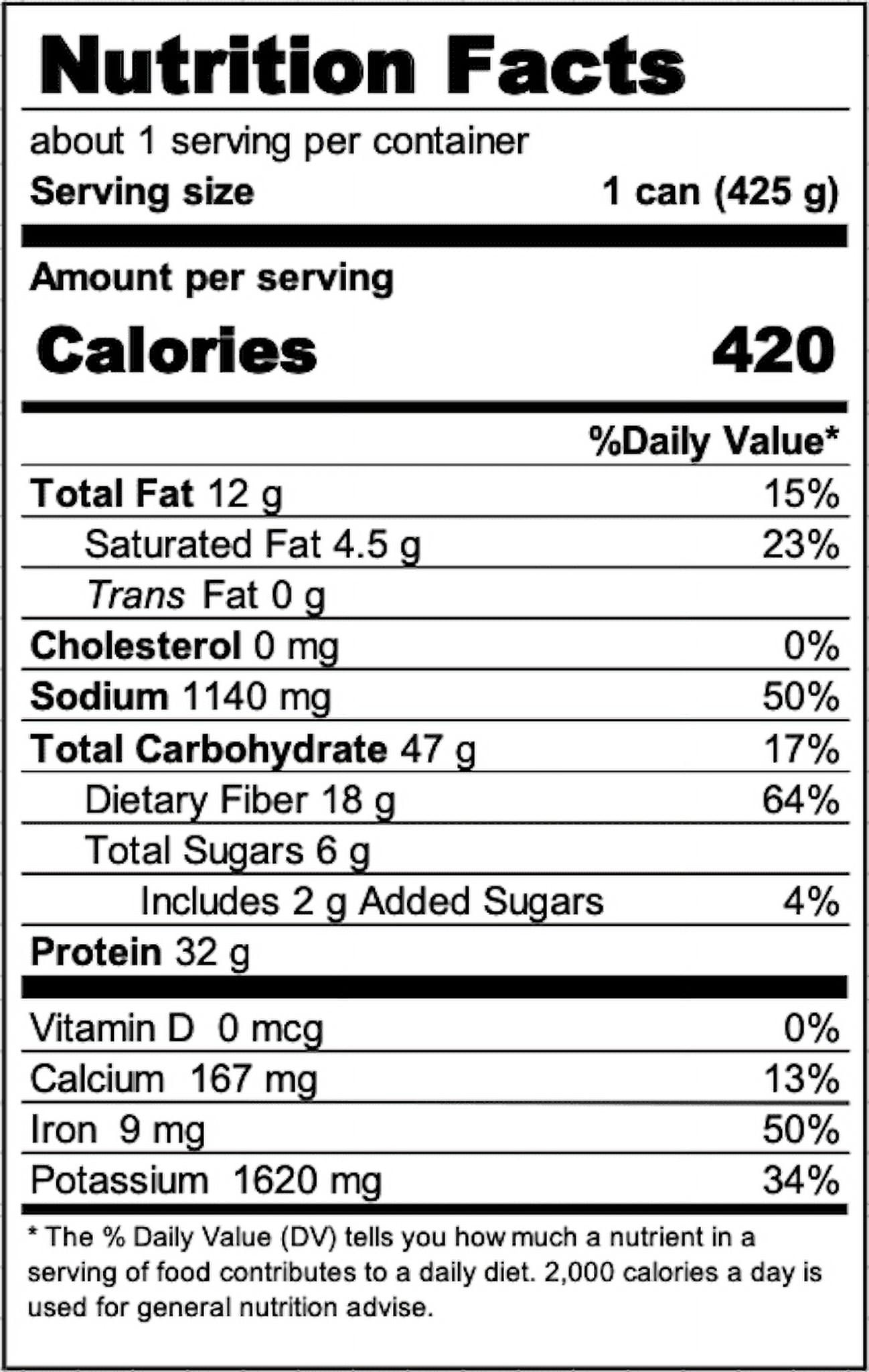 (2 pack) CPG unMEAT Chili with Beans, 15oz Can