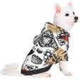 thumbnail image 2 of Balery French Food Sudadera con Capucha para Perros Pequeños – Ropa para Mascotas, Disfraz para Perros y Gatos, Ideal para Fiestas y Cosplay-X-Small, 2 of 7