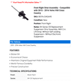 thumbnail image 2 of Front Right Strut Assembly - Compatible with 2015 - 2016 Volvo V60 Cross Country, 2 of 2
